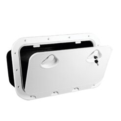 Säilytyskotelo Classic lukolla valkoinen 355 x600m