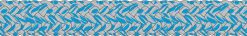 MegaTwin 07 Dyneema köysi, Sini- harmaa mottled