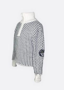 Windbreaker Lysekil-neule, Junior, valkoinen