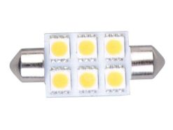 S-LED 6 FESTOON 10-30V 37MM
