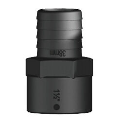 Letkuliitin naaras 1,1/2" sisäkierre -Ø 38mm kompo