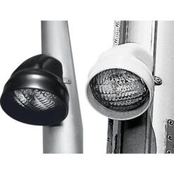 Kansivalo halogen 35W -9000cd valkoinen runko