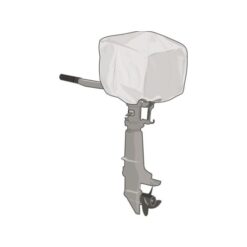 perämoottorin suojapeite Size XL 115-225hv hopea