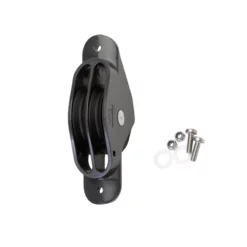 Double Sheave Box (2 x ø70x13) Incl screws