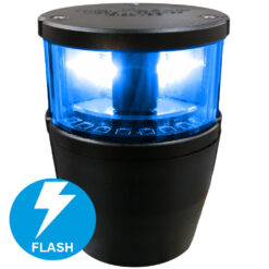 NAVIPRO Horizontal Police Blue Flash 360°  - with