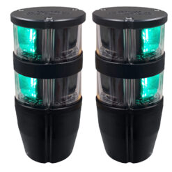 2 x NAVIPRO Horizontal Double lens 2NM green 180°