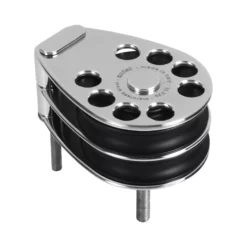 Double foot block, sheave Ø75, SWL 1500 kg