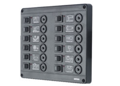 Katkaisijapaneli P12/12 automaattisulaketta, 12V