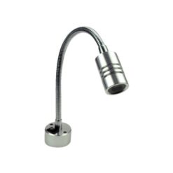 Led lukuvalo varella kromattu 2W 10-30V DC