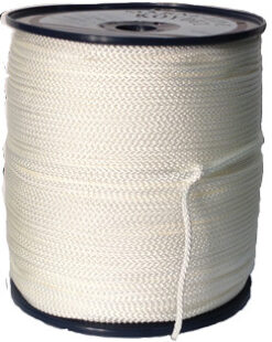 ML PP-multi 8-säikeinen punottu köysi, valkoinen