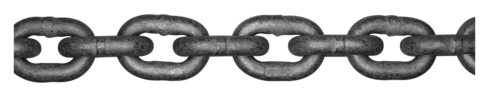 Kettinki lyhytlenkkinen, 8mm DIN766 G30 Galvanoitu