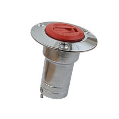 Kansiruuvike Fuel kromattu messinkin Ø 38mm