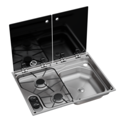 Dometic CVC1600G RH Kaksiliekkinen kaasukeittotaso