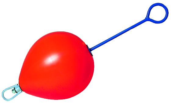 Kiinnityspoiju pitkällä varrella 40x109cm Punainen