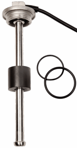 Polttoaine ja vesitankki anturi 450mm S3 DIN 0-190