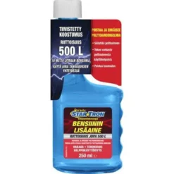 Star*Tron Bensiinin lisäaine 250ml käsittelee 500L